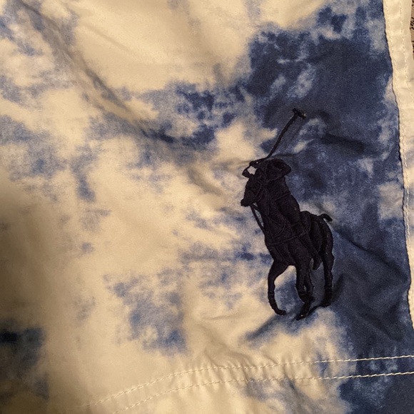 Polo Boys Tie Die Swim Trunks - Size 8 - Picture 2 of 4